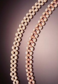 "Jennifer" woven pearl bracelet