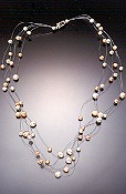 Britney floating necklace