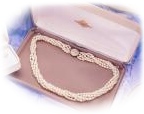 pearl necklace in gift box